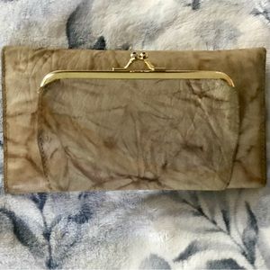 Buxton EUC Womens 2 tone Leather Bi-fold Wallet